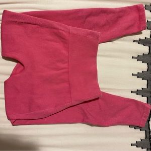 pink workout leggings